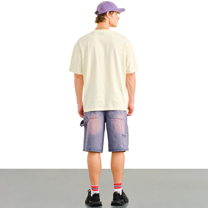 Clothing Manufacturer Custom Design Men's T-Shirt 2026 Y2K Streetwear Organic Cotton T-shirt for Men Regular Fit <b>Printed</b> Tees - Product Image 6