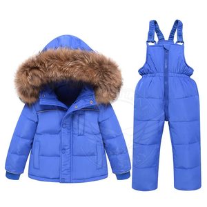 Conjunto de Chaqueta y Pantalones de Esquí para Niñas de Talla Grande AQTQ, Impermeable, Cortavientos, Transpirable, Traje de Nieve Aislado, Cálido para Invierno y Snowboard - Product Image 4
