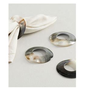 Ensemble de 4 anneaux de serviette en corne artisanaux de luxe 2025 – Écologiques, durables, designs uniques, couleurs vibrantes, pour une table élégante - Product Image 6