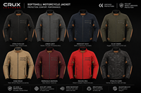 Blouson de moto de course respirant coupe-vent en polyester imprimé avec protections CE niveau 2 pour motard, veste d'hiver zippée