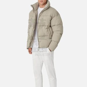 Chaqueta Acolchada Casual de Invierno para Hombre 2026, Chaqueta Bomber Personalizada con Cuello Camisero, Forro de Poliéster Grueso e Impermeable, Venta al Por Mayor - Product Image 6