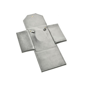 Bolsa Organizadora de Collares de Terciopelo Grande con Mayor Capacidad y Superficie Lisa 235x180mm - Product Image 1