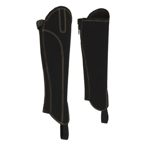 Demi-chaps d'équitation en cuir PU durable, professionnels, pour hommes et femmes, à prix bas pour les chevaux - Product Image 5