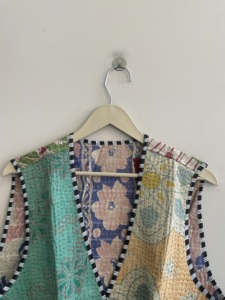 Handmade Vintage Traditional <b>Kantha</b> Women Vest Boho Waistcoat <b>Jacket</b> - Product Image 4