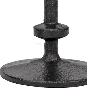 Candelabros cónicos de tallo de Material de hierro fundido para decoración del hogar minimalista antiguo a la venta desde India - Product Image 2