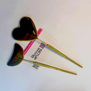 กระจกต่อขนตาพลาสม่าสีทอง กระจกพกพาแบบช่องเดียว อุปกรณ์เสริมความงาม - Product Image 3