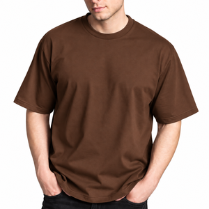 T-shirt pour homme de haute qualité 100% coton, fournisseur du Bangladesh, col rond, manches courtes, séchage rapide, commandes en gros - Product Image 2