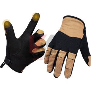 Guantes Tácticos Unisex para Paintball, Protección para los Dedos, Absorción de Impactos, Protección para los Nudillos, Malla Transpirable en la Parte Posterior, Palma Antideslizante, Dedos Completos - Product Image 1
