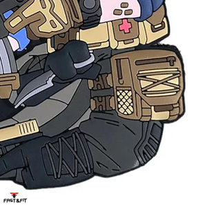 แพทช์ยางโลโก้ราคาถูก แพทช์ยางโลโก้แบบกำหนดเอง แพทช์ PVC คุณภาพสูง ผลิตในปากีสถาน - Product Image 6