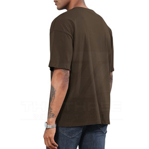 Servicio OEM ODM Disponible, Camisetas Casuales Estampadas Extra Grandes para Hombre, Transpirables, 100% Algodón, Material Suave y Cómodo, Diseño Personalizado - Product Image 5