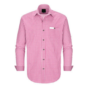 Camisa tradicional OEM alemana bávara Lederhosen Trachten, camisas de algodón a cuadros, estilo vintage, camisa Lederhosen - Product Image 6
