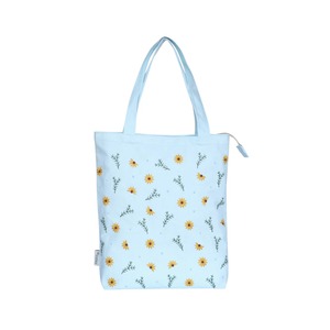 Sac fourre-tout brodé « Sunflower Bliss » en toile de coton fleurie fait main pour femme – Offre spéciale - Product Image 1