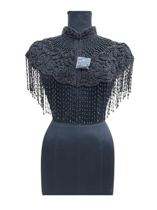 Tissu en maille 100 % coton de haute qualité, tendance, fait main, orné de paillettes et de perles, pour la mode féminine, prix de gros pour l'exportation - Product Image 1