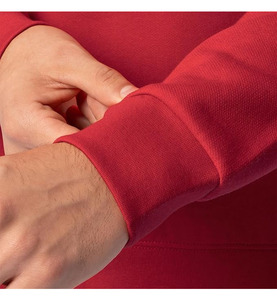 Sweat-shirts à capuche pour hommes, coupe classique, style décontracté, tissu polaire 380g, poche, séchage rapide, respirant, uni, pour l'hiver et les voyages - Product Image 4