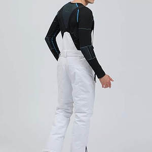 Pantalones de Esquí Impermeables para Hombre, Acolchados y Cálidos para Invierno, con Tirantes Ajustables, Resistentes al Viento y a la Nieve - Product Image 4