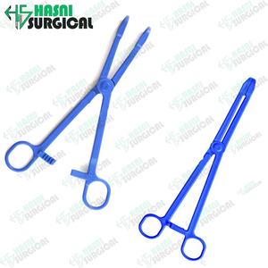 เครื่องมือทางการแพทย์แบบใช้แล้วทิ้ง,เครื่องมือทางการแพทย์ที่ปลอดภัยและมีสุขภาพดี Forcpes แหนบพลาสติกสำหรับตกแต่งโดยการผ่าตัดแบบ Hasni - Product Image 4