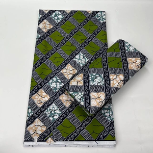 Tissu en Coton Ankara et Imprimé Ciré Africain de Haute Qualité du Sierra Leone à Motifs Vifs pour Vêtements, Artisanat et Pagne - Product Image 1