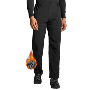 Meilleurs pantalons softshell pour hommes, fermeture éclair, imperméables, coupe-vent, respirants, pour le ski, le snowboard, le snow, cargo, jambes larges, streetwear - Product Image 6