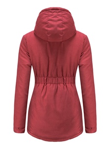 Veste parka pour femme, épaisse, chaude, imperméable, à capuche, isolée, pour l'extérieur, vente en gros, fabricant, hiver - Product Image 2