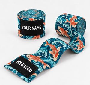 HOMIZON ENTERPRISES HE-HB-1 OEM ODM Bandages de boxe personnalisés, bandages élastiques MMA, 2 pièces, tailles et couleurs personnalisées, logo, certifié CE - Product Image 3
