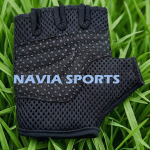 Gants de vélo pour enfants, demi-doigts, de qualité supérieure, légers, anti-UV, respirants, avec sangle de poignet réglable, séchage rapide, pour tout-petits - Product Image 4