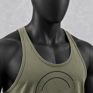 Custom Logo <b>Mens</b> Casual Fitness Bodybuilding Quickly Dry Knitted Mesh 100% Cotton Summer Graphic Printed Workout <b>Running</b> <b>Vest</b> - Product Image 5
