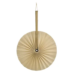 Handmade Bamboo Wall Fan Natural Bamboo Hanging Decor Eco Friendly Wall <b>Decoration</b> for Home Hotel Resort - Product Image 1