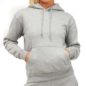 Sweat à capuche zippé personnalisé en velours pour femme, anti-boulochage et respirant - Product Image 6