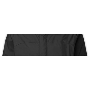 Chaqueta Impermeable con Capucha para Hombre, Color Sólido, Cierre de Cremallera, para Senderismo al Aire Libre, Corte Regular, Invierno, 100% Poliéster, Bolsillos Delanteros - Product Image 3