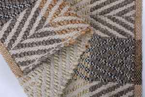 Alfombra de Yute Boho Jacquard Tejida a Mano de 8 pies x 5 pies, Fibra Natural Ecológica, Alfombra Interior para Hogar, Hotel, Oficina y Áreas de Alto Tráfico - Product Image 4