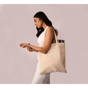 Cotton <b>Canvas</b> Tote <b>Bag</b> – Reusable Everyday <b>Bag</b> for Shopping and Travel - Product Image 1