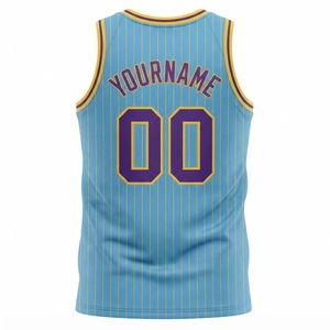 Tenue de sport, uniforme de basketball respirant avec logo brodé, faible MOQ, ensemble d'uniformes de basketball personnalisés - Product Image 2