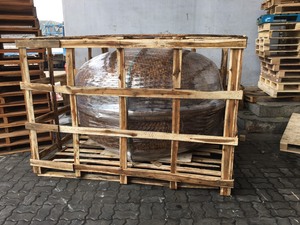 Bote de Bambú Tradicional Vietnamita con Asiento y Remo, Fabricante Mayorista de Cestas de Bambú para Exportación - Product Image 2