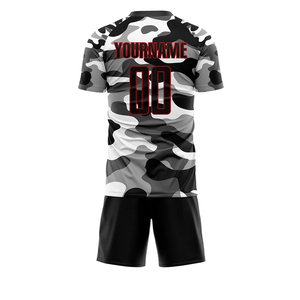 Ensembles de maillots de football, vêtements de football par sublimation pour hommes, maillots d'entraînement de football, vêtements de sport personnalisés, uniforme d'équipe de football - Product Image 3