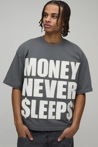 Camiseta de algodón extragrande para hombre, corte holgado, hombros caídos, estilo casual, streetwear, moda de verano - Product Image 4