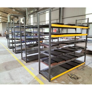 Étagère robuste sans boulons |   Présentoir autoportant en kit, thermolaqué, pour supermarchés et commerces de détail, OEM - Product Image 6