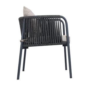 Silla de Comedor con Marco de Aluminio Personalizado, Muebles Modernos para Comedor, Suministro para Proyectos de Restaurantes, Cafés y Hoteles - Product Image 3