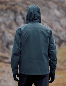 Veste de pluie imperméable unisexe OEM ODM, coupe-vent, softshell, veste de sport d'extérieur - Product Image 5