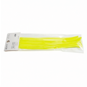 Detergente per tubi Iln 30 cm giallo fluorescente 20 pezzi per lavori artigianali - Product Image 1