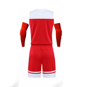 ชุดยูนิฟอร์มบาสเก็ตบอลคอวี-ทรงคลาสสิคแบบนักกีฬา-เสื้อเจอร์ซีย์ตาข่ายกางเกงขาสั้น-พิมพ์ลายเสือดาวด้วยความร้อนแบบกำหนดเอง-ระบายอากาศได้ดีสำหรับทีม - Product Image 2