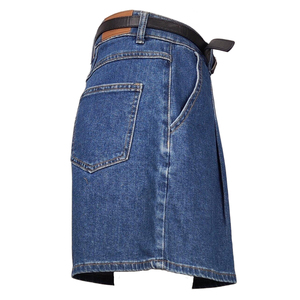 Shorts Vaqueros Vintage para Mujer al por Mayor, Corte Regular, Secado Rápido, Cintura Media, Invierno, Mezcla de Nailon/Algodón - Product Image 2