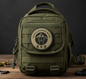 Patchs en PVC personnalisés de haute qualité, imperméables, en forme de fleur, écologiques, pour chapeaux, sacs, vêtements, uniformes, vente en gros OEM, patchs souples - Product Image 1