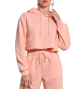 เสื้อมีฮู้ดสำหรับผู้หญิงเสื้อผ้าแฟชั่นแนวสตรีทเสื้อสเวตเตอร์เปล่ามีฮู้ดเสื้อสวมหัวแบบกำหนดเอง2026 - Product Image 3