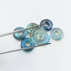 Perlas de Labradorita Talladas en Forma de Donut, Piedras Preciosas Sueltas para Joyería, Proveedor Mayorista - Product Image 2