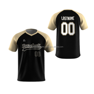 Conjunto de Uniforme de Béisbol Personalizable 2025, Transpirable, de Malla, con Patrón Sólido, Material de Poliéster/Algodón, de Secado Rápido - Product Image 1