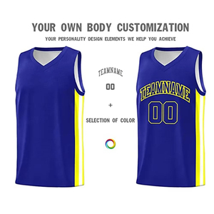Camiseta de Baloncesto Personalizada sin Mangas con Cuello en V, Malla con Impresión por Transferencia de Calor, Nombre del Equipo, Número, Absorbe la Humedad, 100% Poliéster Elástico - Product Image 4
