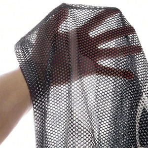 Y2k <b>Fishnet</b> Mesh Unisex American Football Jersey Breathable See Through Cropped & Oversized Tee Factory Couple Matching Sets - Product Image 5