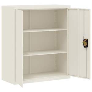 Armoire à dossiers standard en acier blanc thermolaqué - Product Image 4
