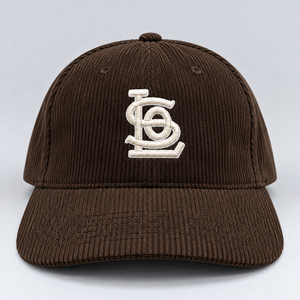 หมวกเบสบอลผ้าคอร์ดูรอยแบบกำหนดเอง ปักโลโก้ 3 มิติ สไตล์วินเทจ หมวกแบบ Snapback ขายส่ง ผู้ผลิตเวียดนาม รับผลิตแบบ OEM แบรนด์ส่วนตัว - Product Image 1