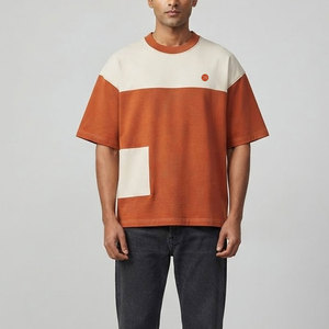 T-shirt Homme Coupe Boxy Lourd en Coton Doux, Coupe Décontractée, Style Streetwear Moderne et Ample pour le Quotidien – Meilleures Ventes - Product Image 3